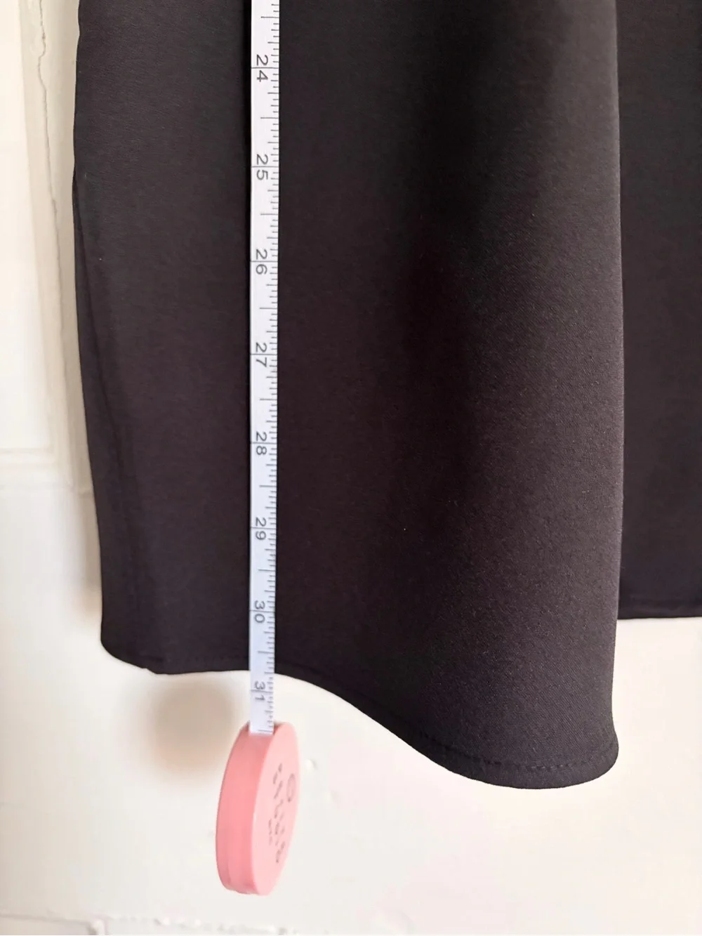 ZARA Black Mini Dress with Gold Accent